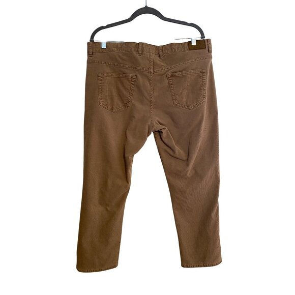 Peter Millar Men's Tan Corduroy Pants Sz 38 Relaxed Fit Casual Office School Y2K - Picture 2 of 10